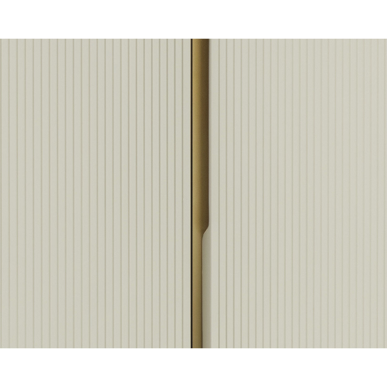 Paloma High Gloss Cream Bar Cabinet